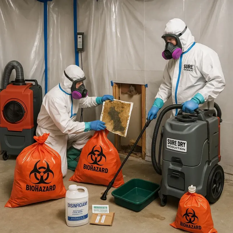 Contaminated Water Handling Protocols process in Plumsteadville, PA
