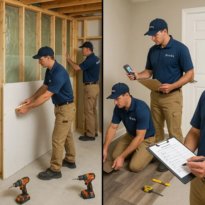 Repairs and Reconstruction process in Plumsteadville, PA